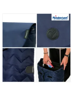 Alu Star Shopper Hilma blau