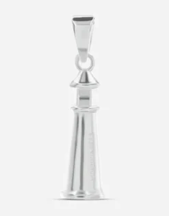 Anhänger Leuchtturm, Silber und Gold