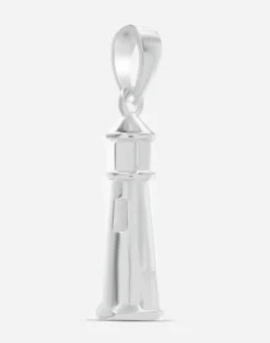 Anhänger Leuchtturm, Silber und Gold