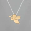 Biene und Kette, gold