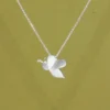Biene und Kette, silber