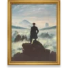 Caspar David Friedrich: Bild "Der Wanderer über dem Nebelmeer" (1818)
