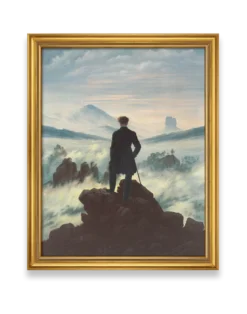 Caspar David Friedrich: Bild "Der Wanderer über dem Nebelmeer" (1818)