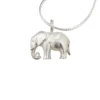 Christiane Wendt: Collier "Glückselefant", Silber