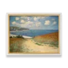 Claude Monet: "Strandweg zwischen den Weizenfeldern nach Pourville" (1882)