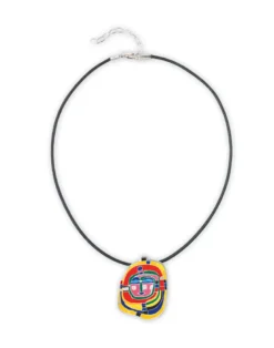 Collier "Spirale" - nach Friedensreich Hundertwasser