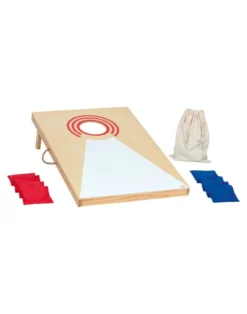 Cornhole-Wurfspiel aus Holz
