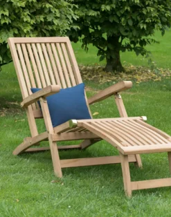 Deckchair Relax aus Teakholz