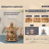 3D-Holzpuzzle: Bewegliches Karussell mit Musik