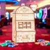 3-D-Holzpuzzle: Einarmiger Bandit / Glücksspiel-Automat