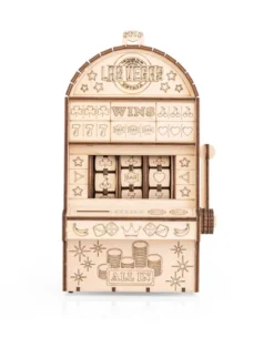 3-D-Holzpuzzle: Einarmiger Bandit / Glücksspiel-Automat
