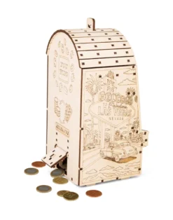 3-D-Holzpuzzle: Einarmiger Bandit / Glücksspiel-Automat