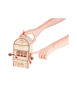 3-D-Holzpuzzle: Einarmiger Bandit / Glücksspiel-Automat
