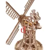 3-D-Holzpuzzle: Mechanische Windmühle