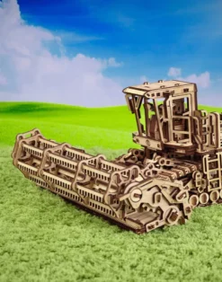 3-D-Holzpuzzle Mähdrescher