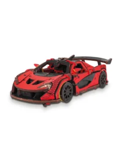 3-D-Holzpuzzle Rennwagen