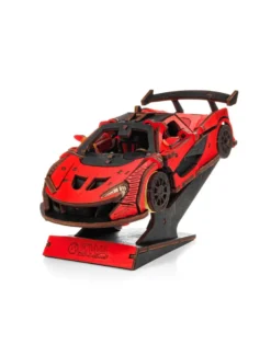 3-D-Holzpuzzle Rennwagen