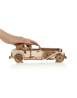 3-D-Holzpuzzle Retro-Limousine, Wind up car