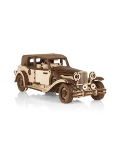 3-D-Holzpuzzle Retro-Limousine, Wind up car