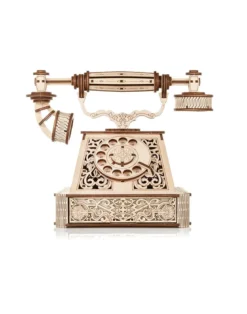 3-D-Holzpuzzle Retro-Telefon