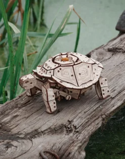 3-D-Holzpuzzle: Schildkröte