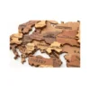 3-D-Holzpuzzle-Set: Weltkarte mit 288 Flaggen-Pins