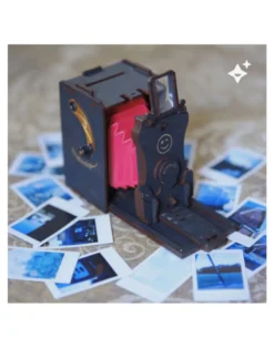 3-D-Holzpuzzle Sofortbildkamera inkl. Fujifilm Instax (10 Aufnahmen)