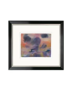 Emil Nolde: Bild „Stilles Meer mit zwei Dampfern“ (um 1946)