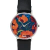 Emil Nolde: Künstler-Armbanduhr "Großer Mohn" (rot, rot, rot)