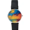 Emil Nolde: Künstler-Armbanduhr „Meer mit zwei kleinen Dampfern“