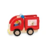 Feuerwehr-Auto aus Holz