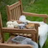 Gartenbank Küsten-Liebe aus Teakholz