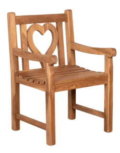 Gartensessel Herz, Teak - ausverkauft
