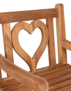 Gartensessel Herz, Teak - ausverkauft