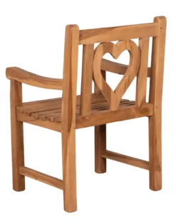 Gartensessel Herz, Teak - ausverkauft