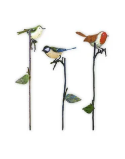 Gartenstecker "Singvögel, 3-teilig"