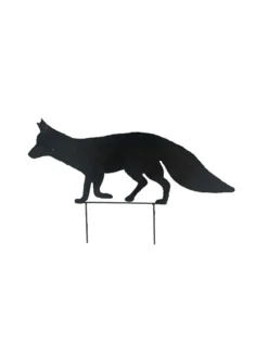 Gartenstecker "Streifender Fuchs"