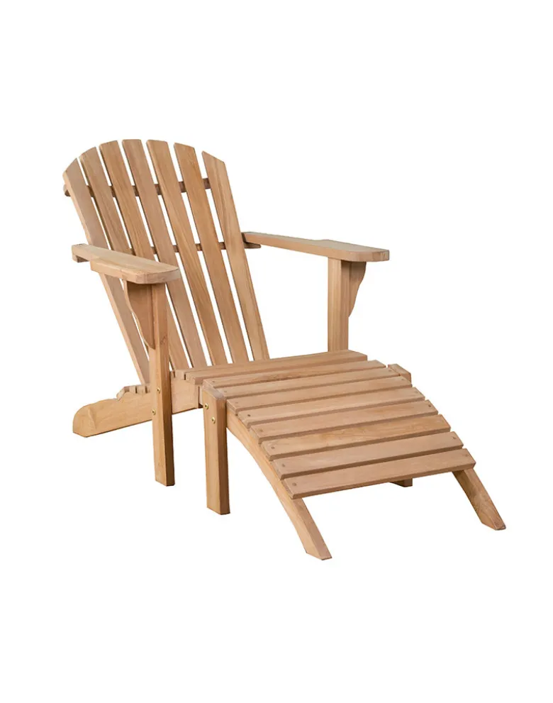 Gartenstuhl Küsten-Lounger aus Teakholz