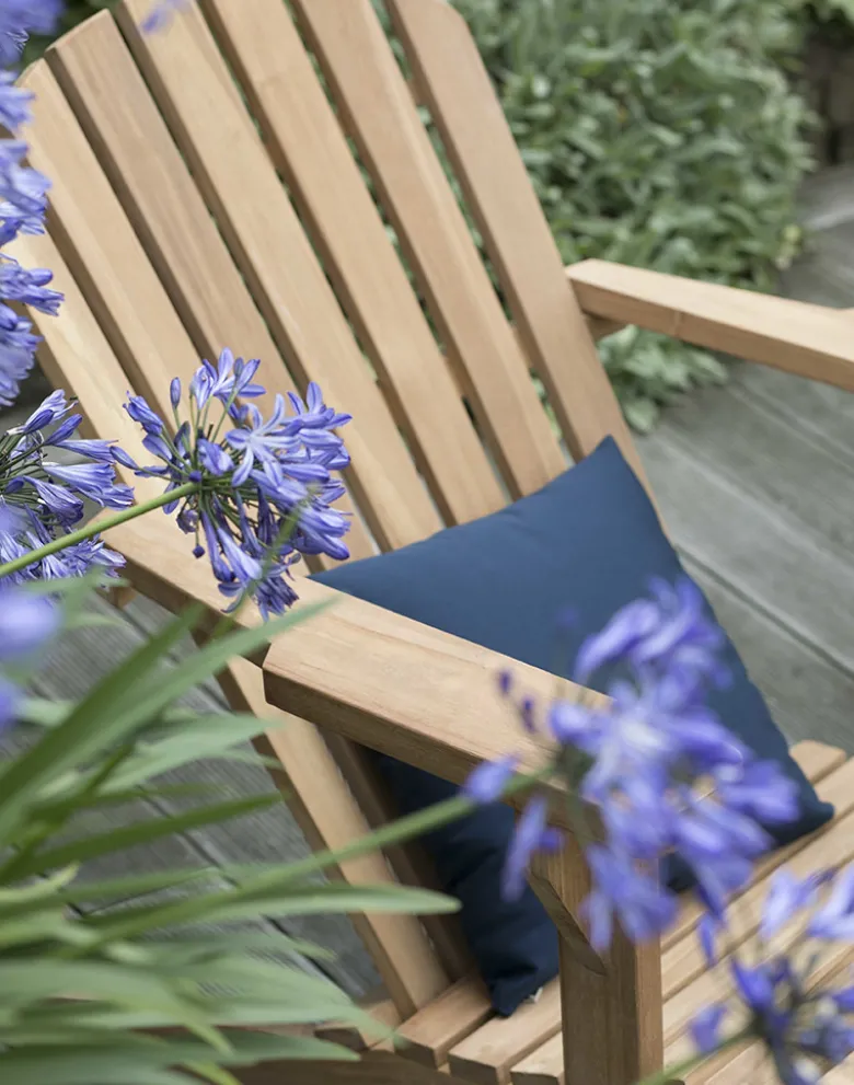 Gartenstuhl Küsten-Lounger aus Teakholz
