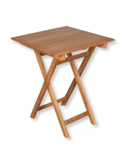 Gartentisch Heide aus Teakholz 60 x 60 cm, klappbar