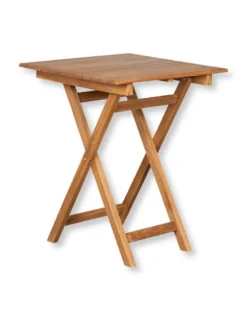 Gartentisch Heide aus Teakholz 60 x 60 cm, klappbar