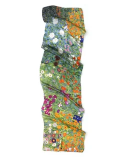 Gustav Klimt: Seidenschal "Bauerngarten"