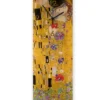 Gustav Klimt: Wanduhr "Der Kuss"
