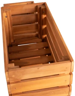 Hochbeet mit 4 einzelnen Pflanzboxen