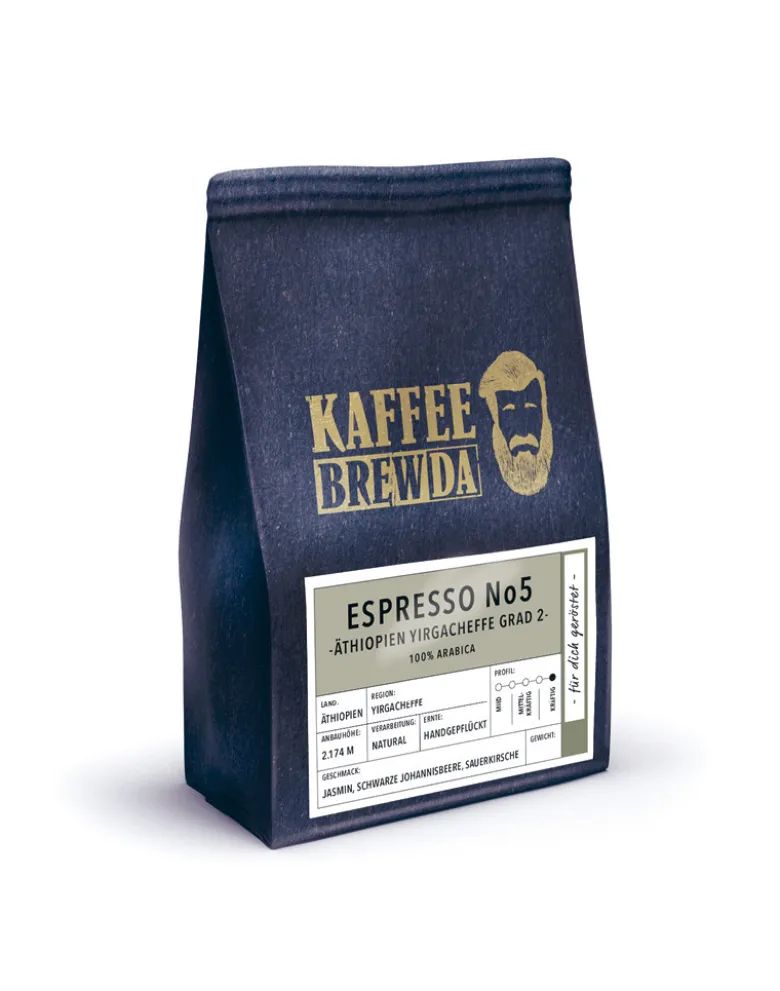 Kaffeeheimat Espresso-Kaffeebohnen "Die Landrösterei" und "Kaffee Brewda" 6 x 250 g