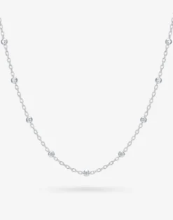 Kette "Küstenlichter", Silber und Gold