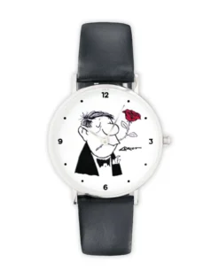 Künstler-Armbanduhr "Loriot - Der Rosenkavalier"