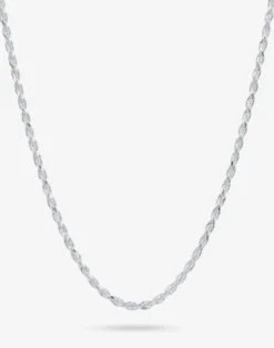 Kordelkette "Strandtau", Silber und Gold