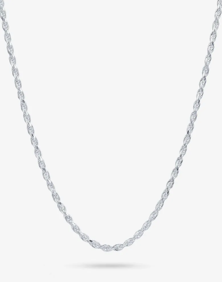 Kordelkette "Strandtau", Silber und Gold