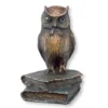 Kurt Arentz: Skulptur "Eule" aus Bronze